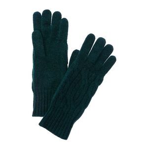 Hannah Rose Wide Cable Cashmere Gloves